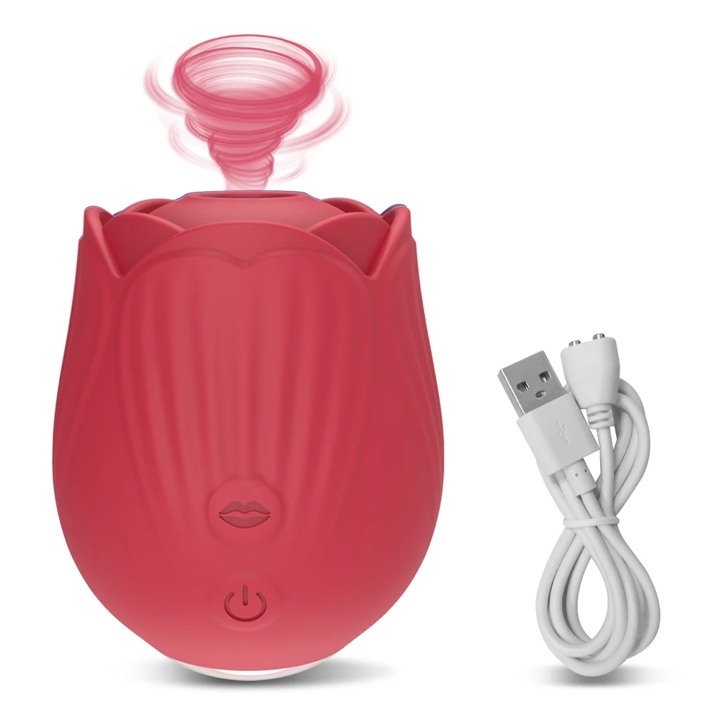 Vibrator for Rose Women Clitoris Sucking Licking Toy Vacuum Stimulator Oral Nipple Clit Sucker Sex Toys Fe s_voghion.com