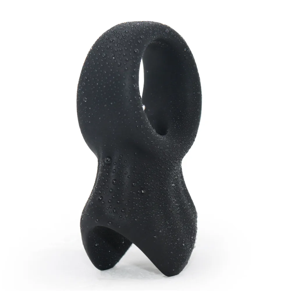 Anello di bondage per scroto riutilizzabile blocco testicolare_voghion.com