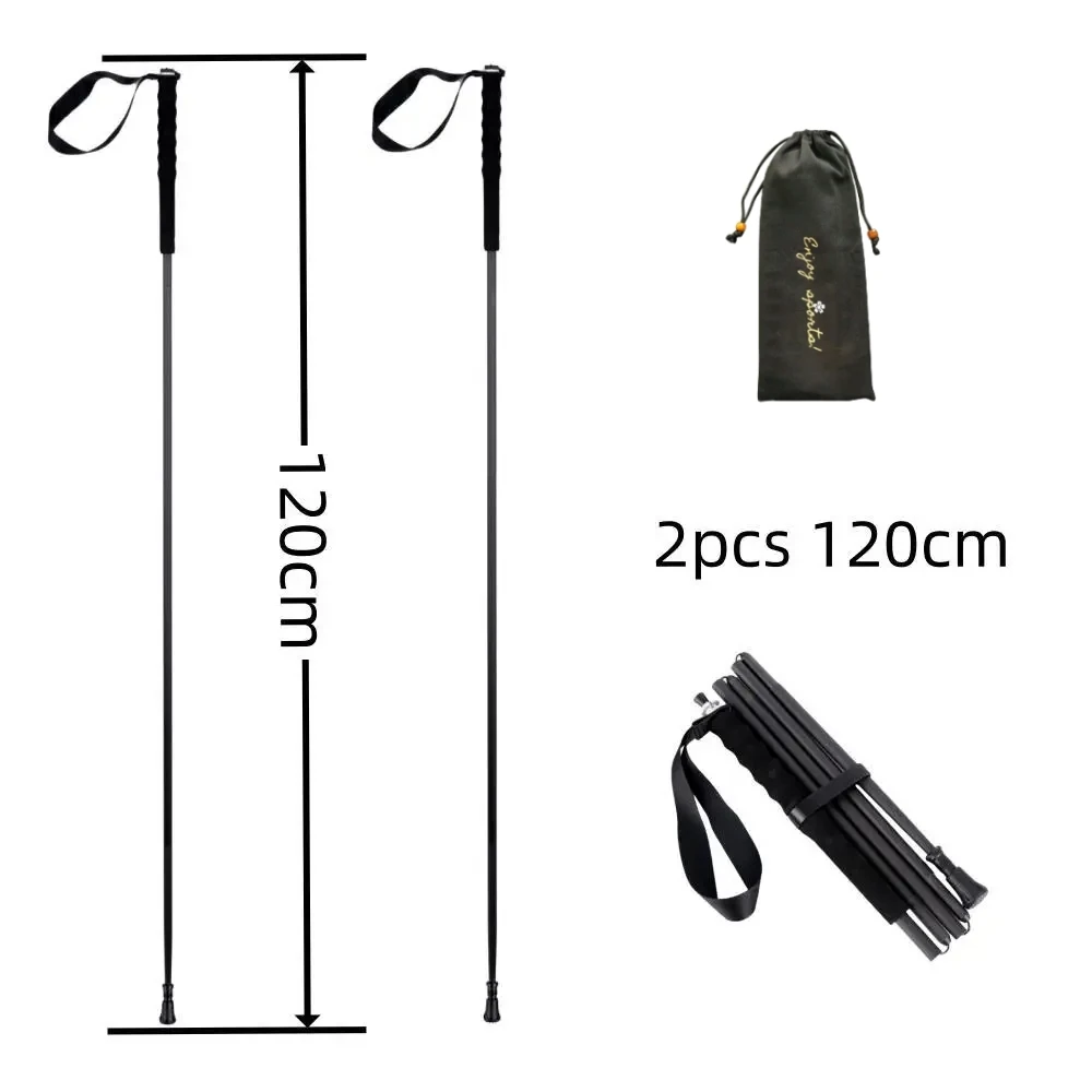 Black 2pcs 120cm