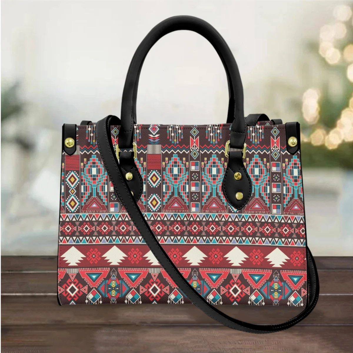 

Tribal Aztec Indians American Fashion Women Hand Bags Luxury Leather Shoulder Bag for Female Casual Messenger Bags Woman Bolsas