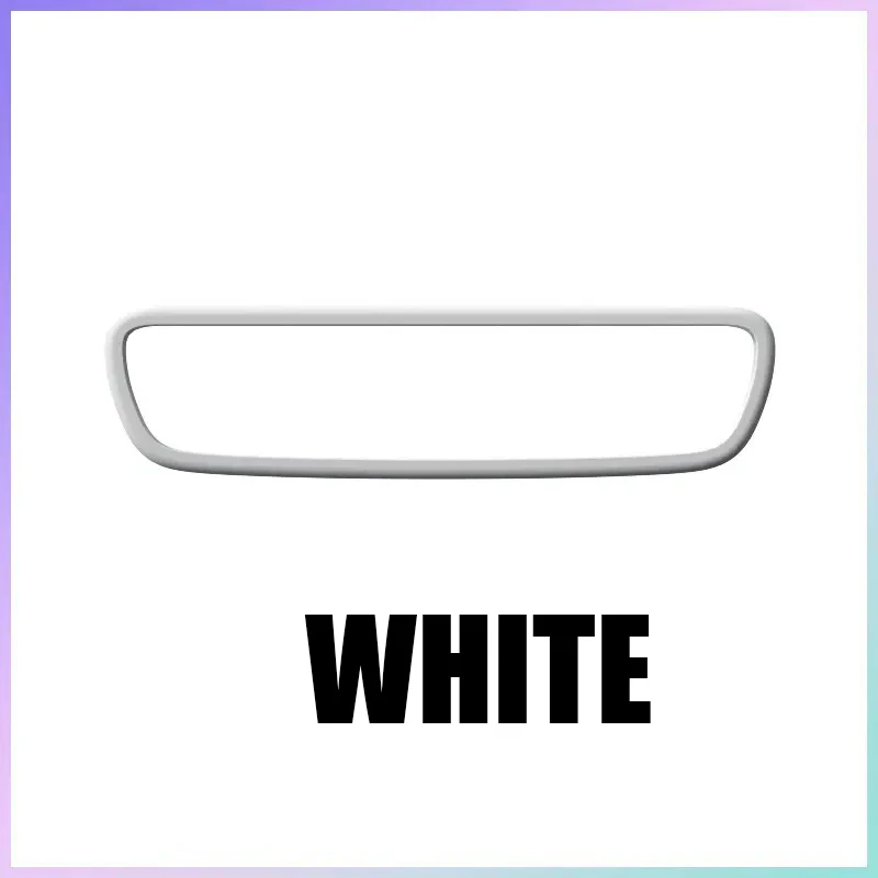 ZLWR BYD Atto3 interior rearview mirror protective cover silicone material car decoration decorative frame