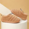 Smile Winter Outdoor Thickened Warm All Inclusive Slippers Indoor Adjustable Button Cotton Shoes Non-slip Fleece Cotton Shoes 1