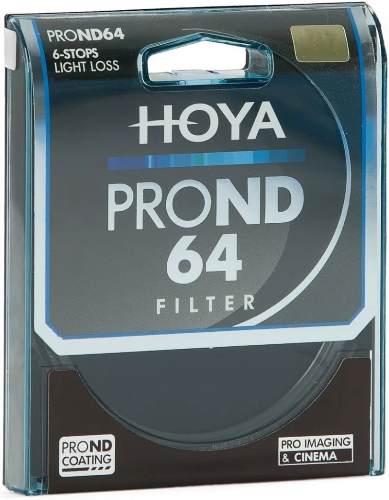 

Hoya PROND 46mm ND64 (1.8) 6 Stop ACCU-ND Neutral Density Filter