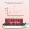 Electric Hair Brush Multifunctional Straight Hair Straightener Portable Fast Heating Negative Ion Professional Styling Tools 5