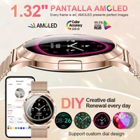 Nouvelle Montre Connectée Élégante pour Femme 2026 – Écran AMOLED HD, Appel Bluetooth, Suivi Santé, Moniteur de Sommeil, Étanche – Pour Femme 3