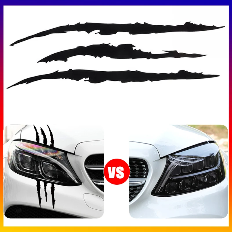 Car Sticker Creative Scratch Stripe Claw Marks Car Stickers - Temu