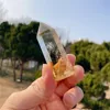 High Quality Brazilian Natural Citrine Crystal Tower Yellow Quartz Point Wand Reiki Healing Stone Ore Specimen Crafts Home Decor 5