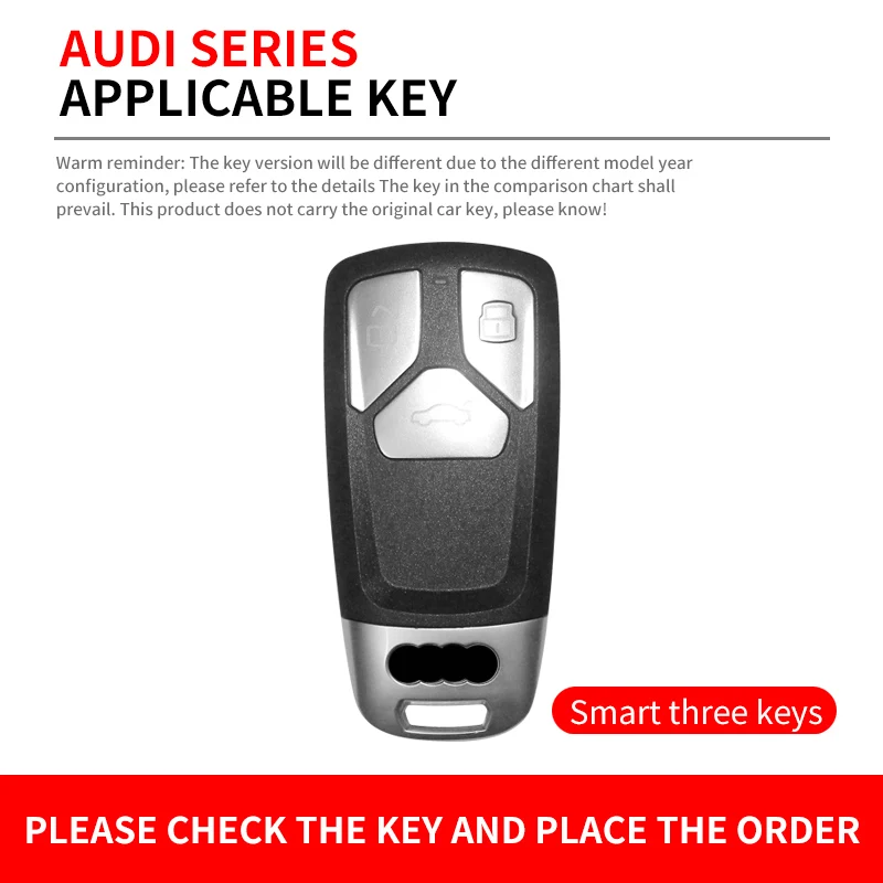 Auto Smart Key Fob Fall Abdeckung Für Audi A4 B9 A5 A6 8S 8W Q5 Q7 4M s4 S5  S7 8W RS 8S Coupe TT TTS TFSI Auto Styling Auto Zubehör 