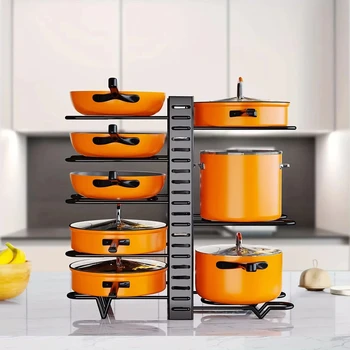 8-Tier Pot Rack Organizer 1