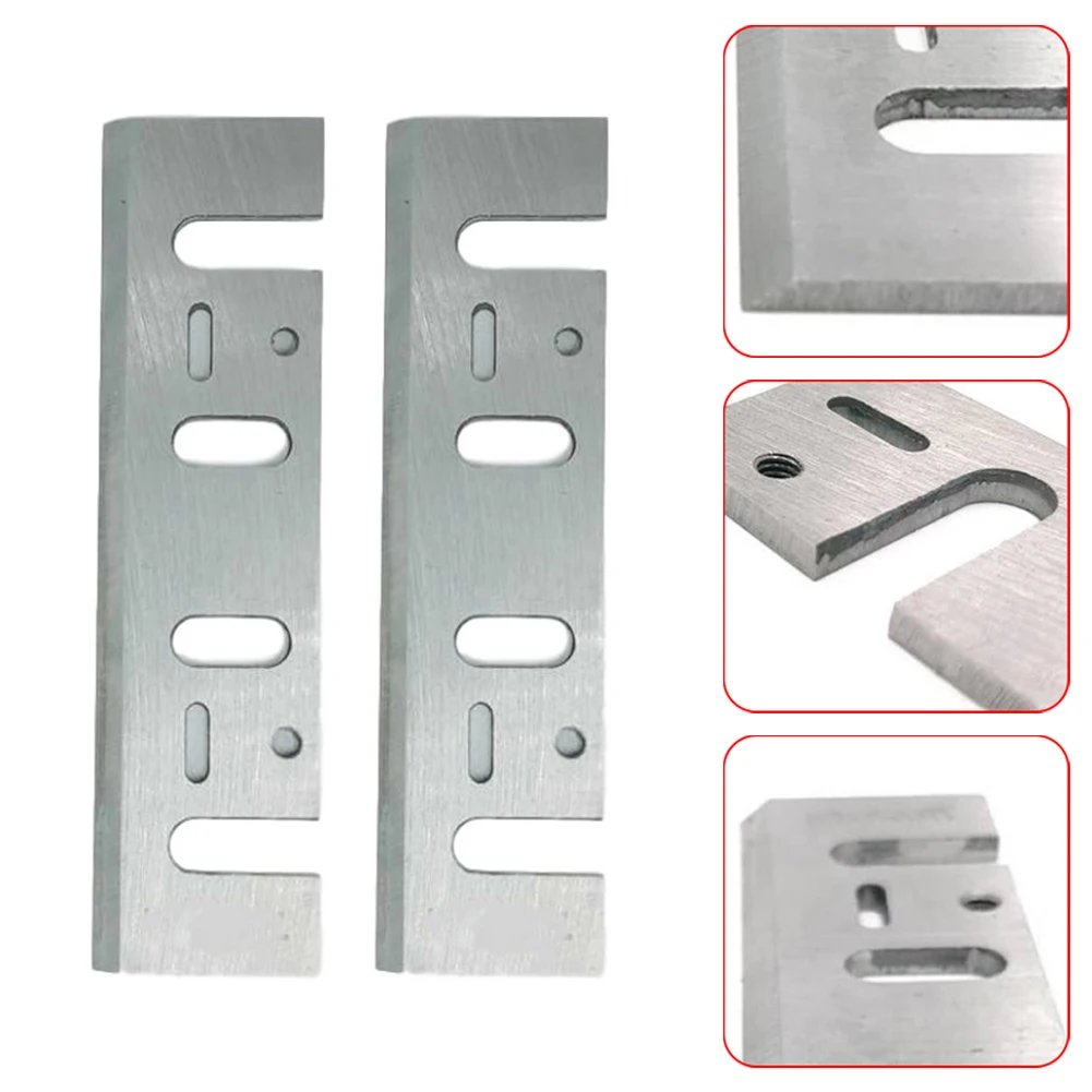 Wood Electric Planer 2pcs 110mm HSS Planer Blade Kit for Makita 1911B /1912B /1002BA High Speed Steel Electric Planer Blades Tools