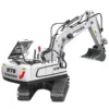 Remote Control Excavator 1/20 11 Channel Diecast RC Digger Tractor with LED Sound USB Rechargeable for Children 2