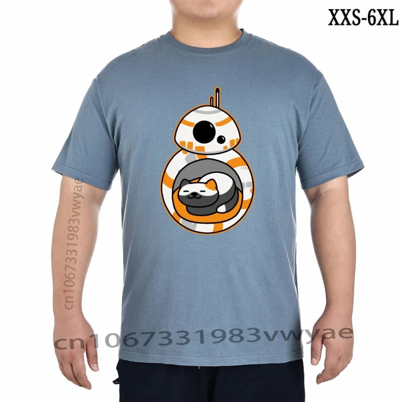 one yona BB8 Neko Men Tops Tees Best Gift Tshirts Family Short Sleeve Print  Wholesale Customized Sweatshirt XXS-6XL