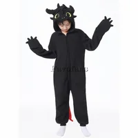 Kigurumi Onesie Cartoon Tothless Pajamas For Kids Adult Women Men Animal Pyjamas Homewear Halloween Cosplay Party Costume - Image 2