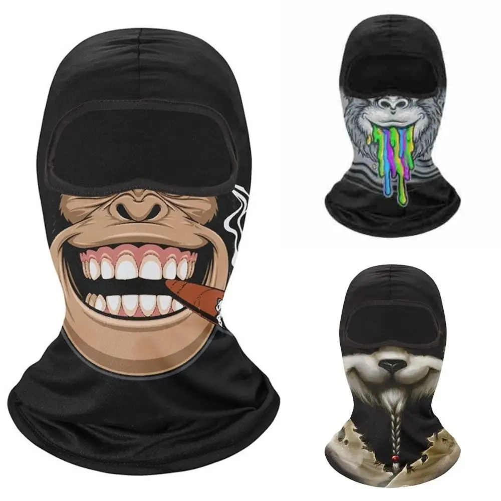 

Breathable Motorcycle Balaclava Lightweight Portable Cycling Full Face Mask Balaclava Quick Dry Riding Headwear Summer
