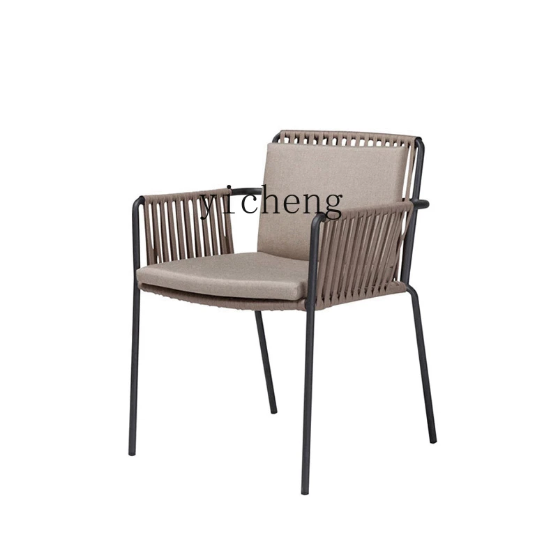 

XL Outdoor Desk-Chair Combination Rattan Swing Outdoor Outdoor Courtyard Single Rattan Chair Three-Piece Set