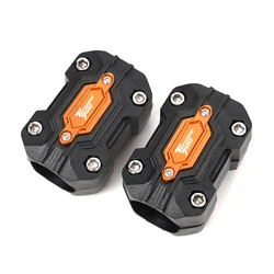 Motorcycle Engine Crash Bar Protection Bumper Guard (Tenere700 - Orange)