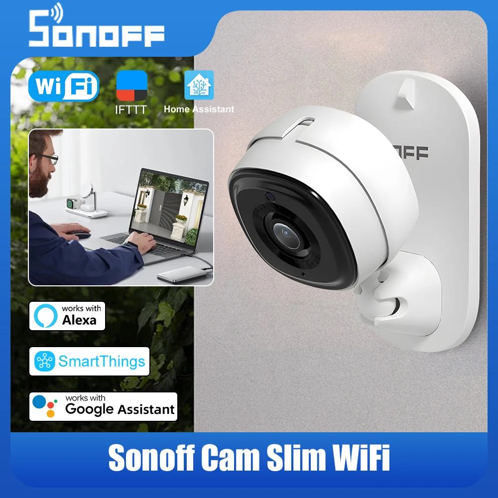 SONOFF CAM Slim WiFi IP Camera Phone/computer Monitoring Smart