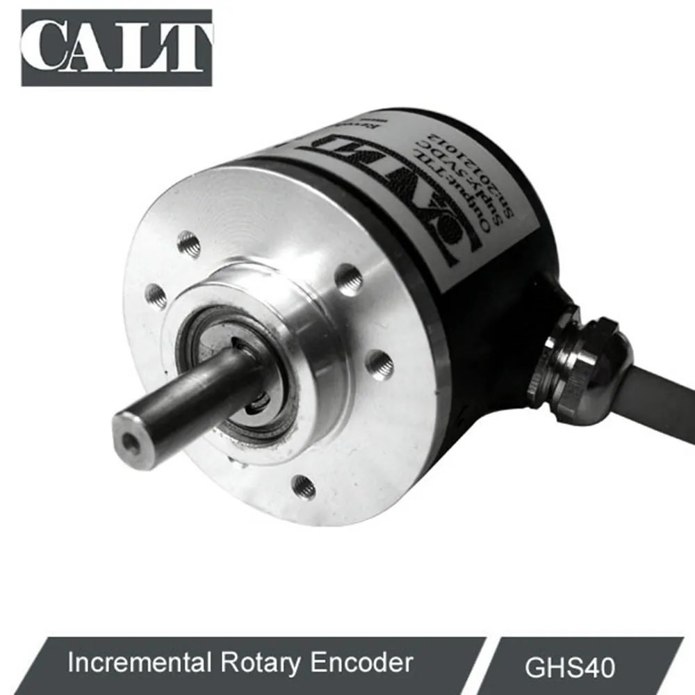 Low cost rotary encoder 100-3600 ppr incremental shaft encoder GHS40 ...