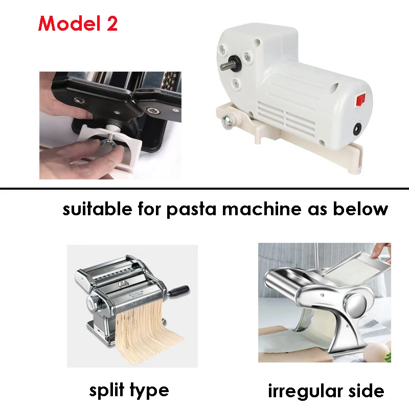 Description Picture 3 of item220V/ 110V Universal Motor For Manual Noodle & Pasta Makers Noodle Maker Machine Motor DIY Automatic Electric Tool