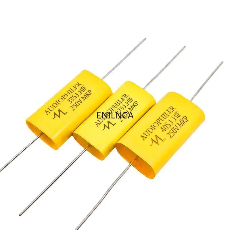 MKP Capacitor 2Pcs 250V Audio HIFI 1UF 1.5UF 1.8UF 2.2UF 2.7UF 4.7uF