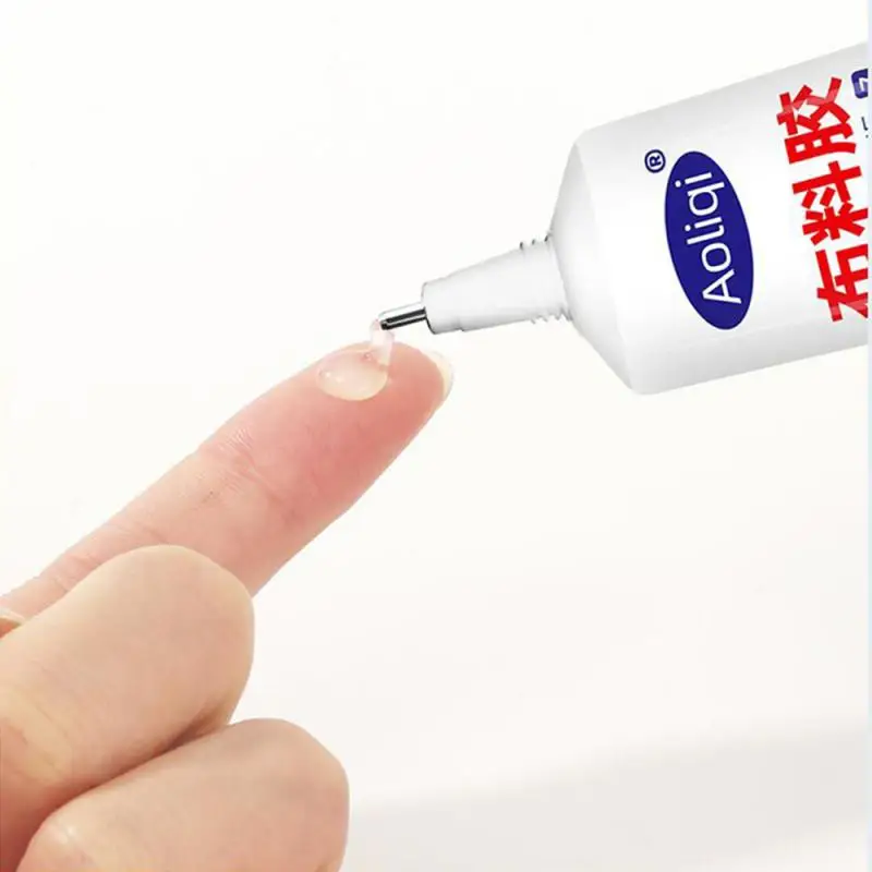 Fabric Sewing Glue Liquid Instant Transparent Super Strong Universal Sealers Jeans Coat Repair Tool