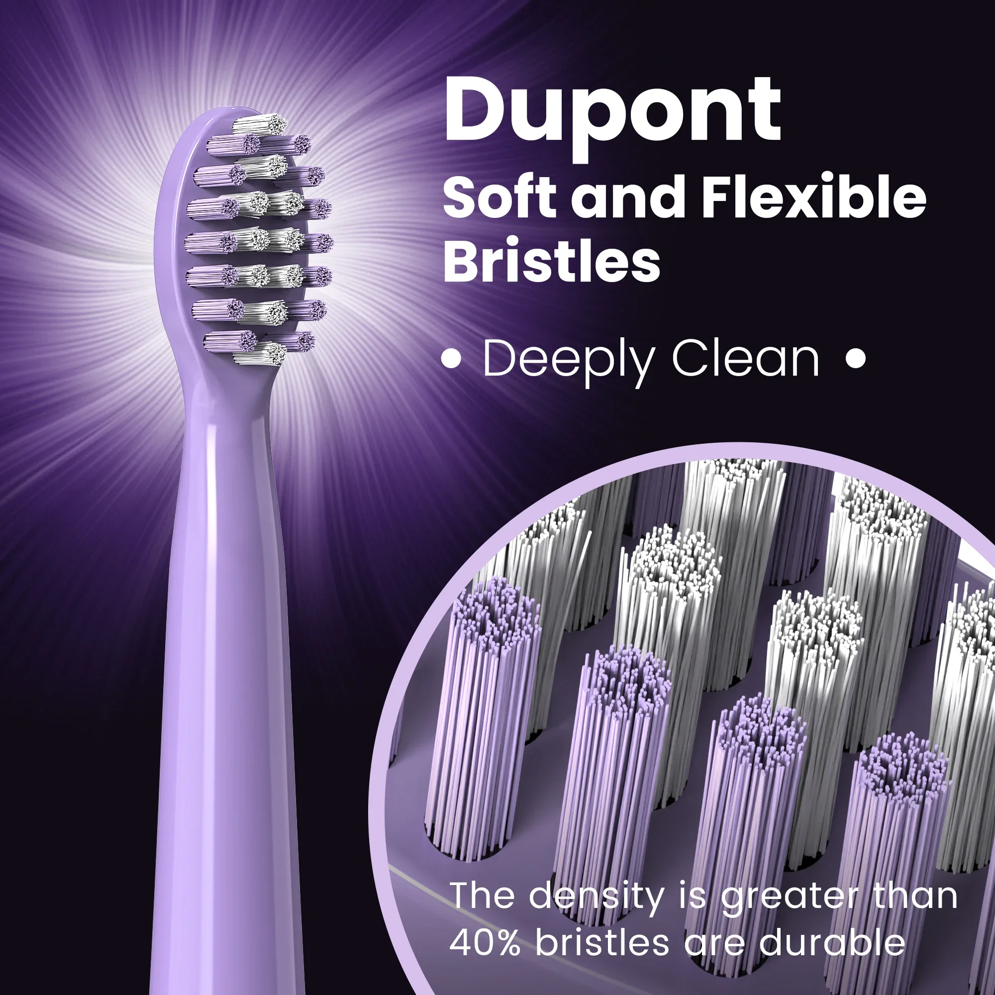 SEJOY Oral Cleaning Sonic Electric Toothbrush Personal Care Appliances IPX7 3 Modes Smart Rechargeable Automatic Toothbrush 2