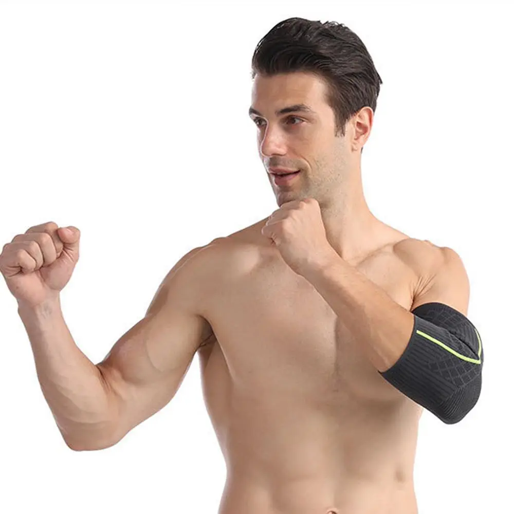 

Elastic Simple Basketball Fitness Non-Slip Protect Elbow Brace Arm Sleeves Compression elbow sleeve Arm Protection