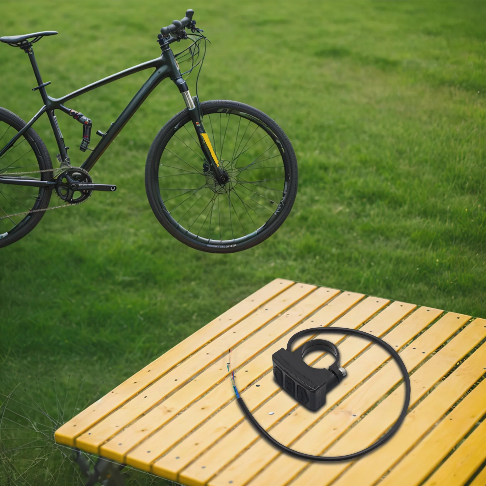 

Electric Bicycle Switch ON OFF Control Button Handlebar Mount Split Meter Switches Button For LCD Meter Ebike Accessories