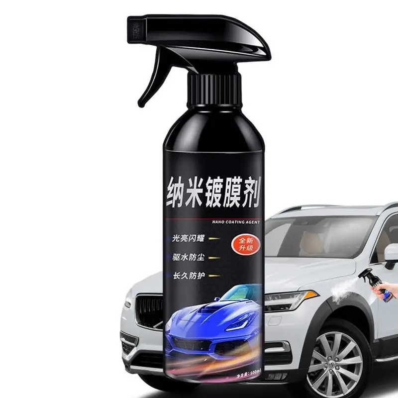 

Car Wax Polish Spray Nano Spray For Cars 500ml Car Scratch Repair Nano Spray Quick Coat Car Wax Remove Scratch & Mark