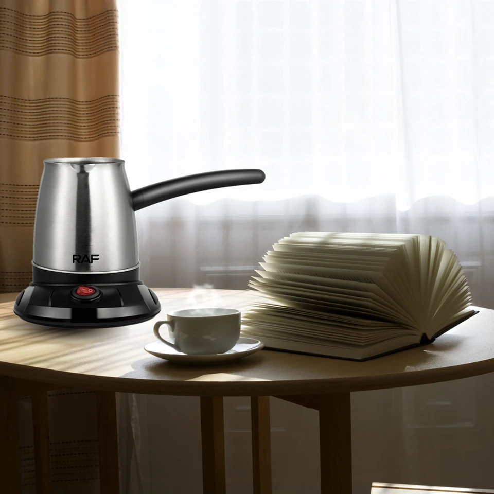 Cafetière Electrique Cafetiu00e8re U00e9lectrique Turque De 500ml, Chauffe - Pot, Machine Zazwa Cafe Turque Induction