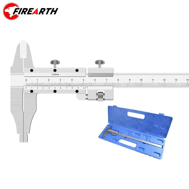 

Stainless Steel Digital Vernier Caliper with Long Jaw Fit For 0-300mm 0.02mm Mircometer Gauge Ruler Measuring Instruments