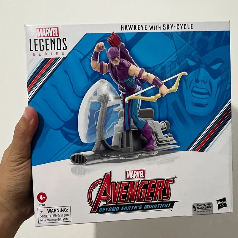 

Originate Marvel Legends Toy Hawkeye Flying Motorcycle Carrier 6 Inch Action Figure Statue Model Ornament Collection Toys Gift