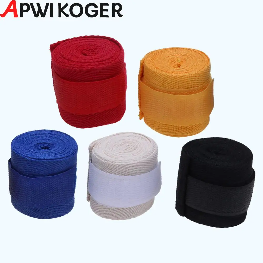2.5m MMA Hand Gloves Wrap Muay Thai Handwrap Cotton Taekwondo Bandages Elastic Training Competition Boxing Equipment