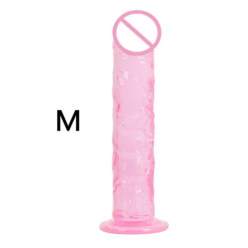 3 Size Translucent Soft Jelly Dildo Realistic Fake Dick Penis Butt Plug Sex Toys For Woman Men Vagina Anal Massage Product sex toys
