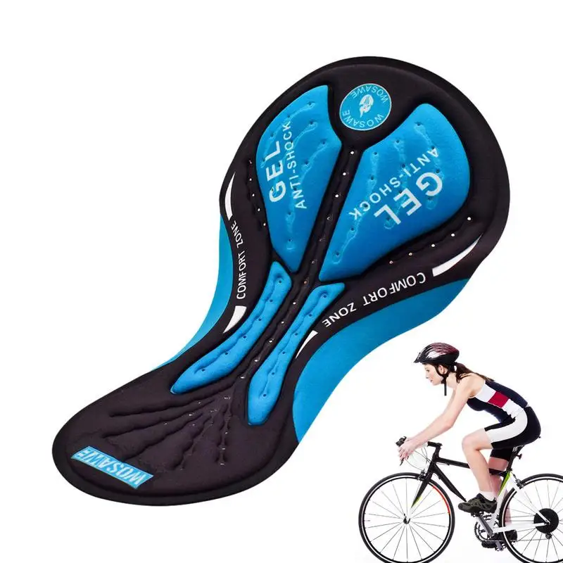 

Bike Seat Cushion Shockproof Breathable 3D Silicone Pad Universal Road Mountain Bike Riding Cycling Seat Cushion Bike Accessorie
