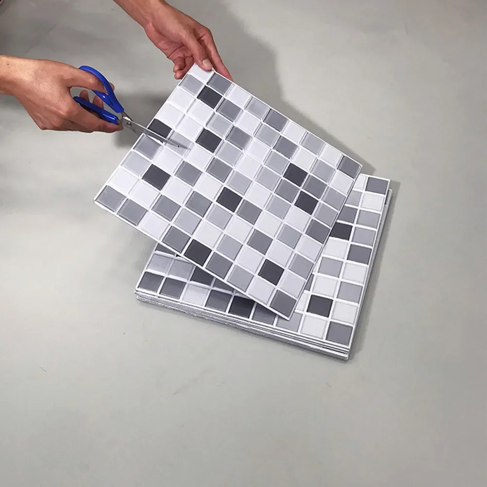 Transform Your Kitchen And Bathroom With Easy To Use Self Adhesive Mosaic Stickers No Professional Skills Required