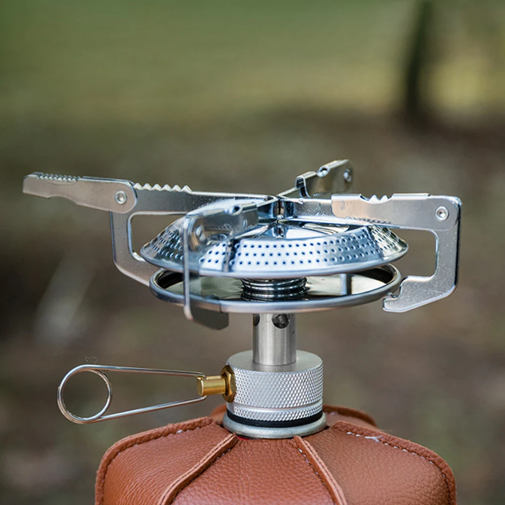Portable Aluminum Gas Stove for Camping Hiking