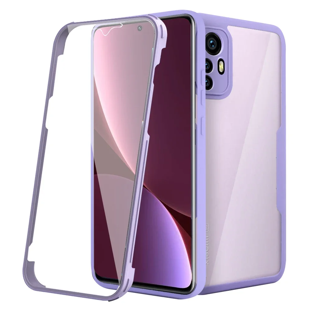 360 Full Shockproof Transparent Silicone Case