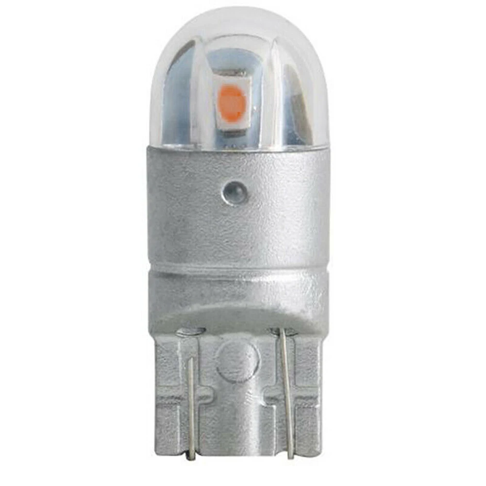 T10 2SMD 3030 W5W 194 168 LED Reading License Plate Light Side Lamp DRL Amber Universal Car Lighting Accessories 1x