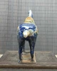 Collect China Ceramics Tri-Color Glazed Pottery Tang Dynasty War-horse Statue 2