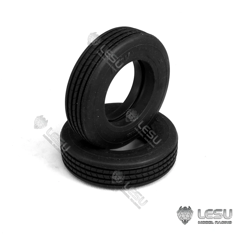 LESU 52Mm Rad Reifen Für 1/14 RC A0020 Hydraulische Anhänger Lkw DIY Modell Für Tamiya Outdoor Spielzeug TH16958 Lkw DIY Teile Spielzeug – Detail 2