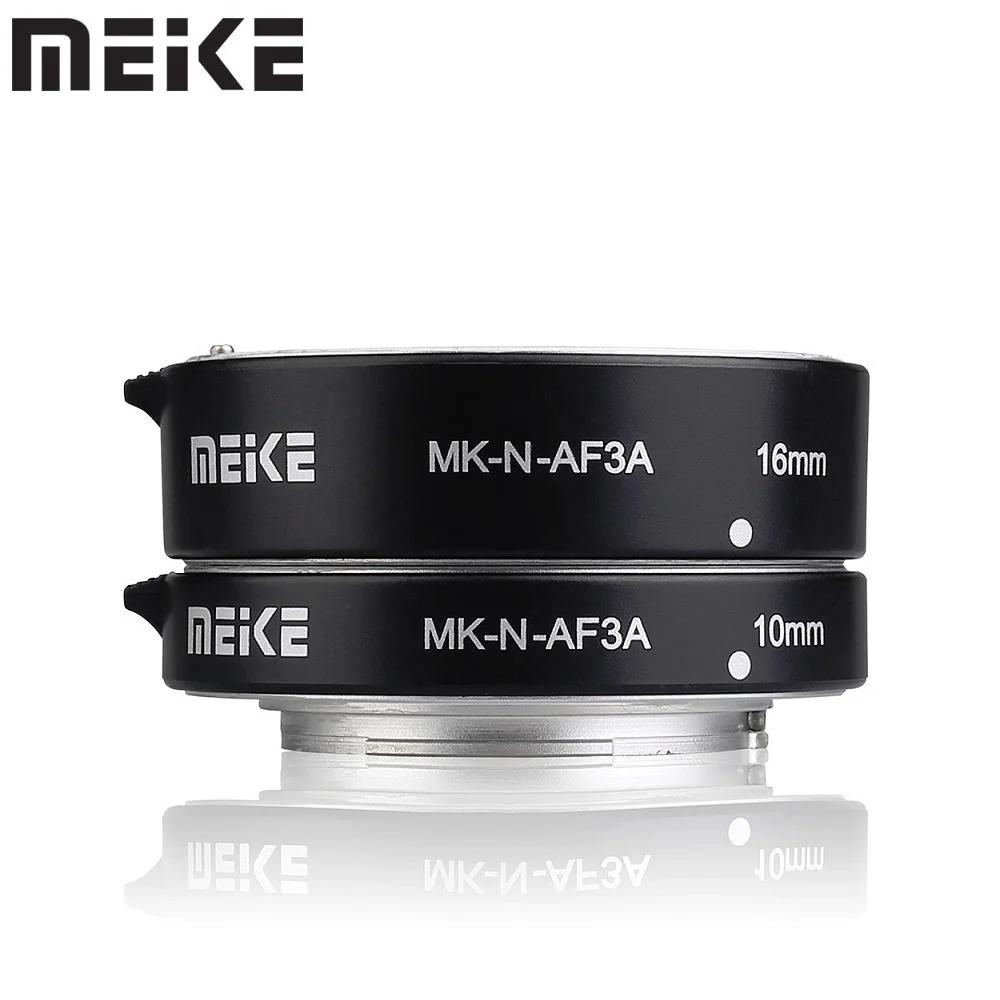 

Meike N-AF3-A Metal Macro Auto Focus AF Extension Tube Ring for Nikon 1 Mount Camera J1 J2 J3 J4 J5 V1 V2 V3 S1 S2 AW1