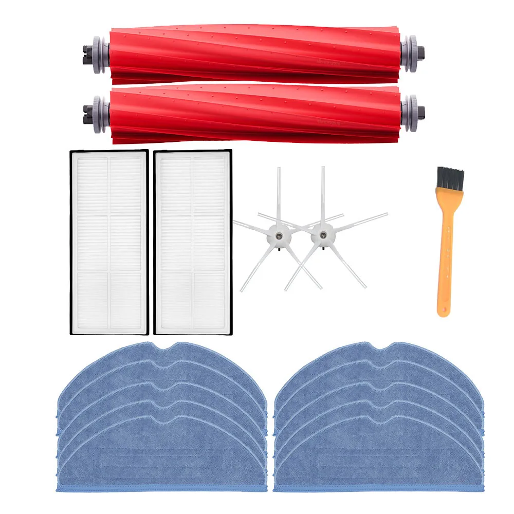 

HEPA Filter Main Side Brush Mops Cloths for Xiaomi Roborock S7 S70 S7Max s7MaxV T7S Plus Kit Vacuum Cleaner Parts Accessories