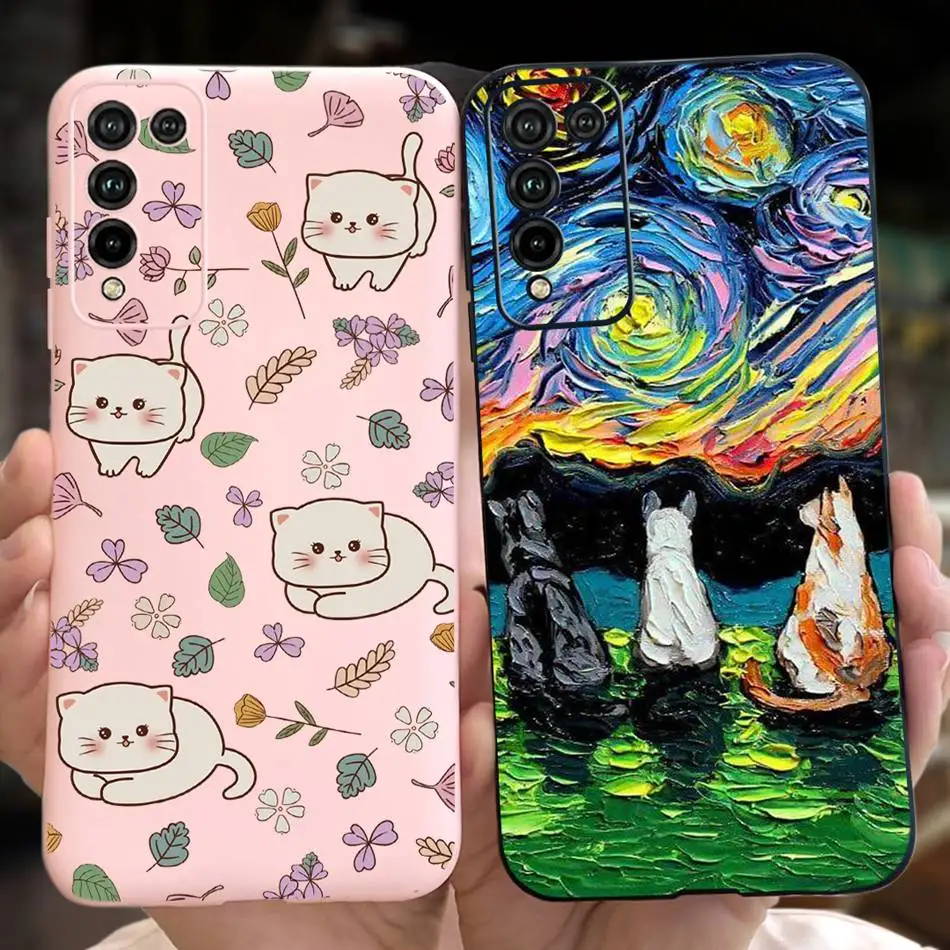 Fashion Moon Design Soft Silicon Shockproof Protective Bumper Cover