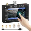 2024 Upgraded Mini1300 Antenna Analyzer 0.1Mhz~1300MHz with SMA Calibration Kits Vector Network Analyzer Multitester 1