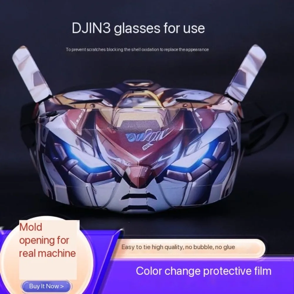 Suitable For DJI NEO Flight Glasses N3 Color Pattern Stickers FPV Waterproof Film