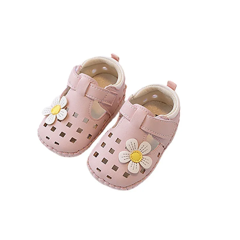 Sandalias Kid Sandals Garden Shoes Summer New Soft Sole Walking Shoes Princess Shoe Baby Shoe Kid Girl Baby Items