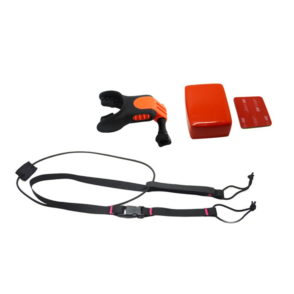 Surfing Shoot Surf Dummy Bocca Denti Bretelle Supporto Kit Di Montaggio Per Gopro Hero 11 10 /Insta360 One Rs/R Camera Gopro Accessori
