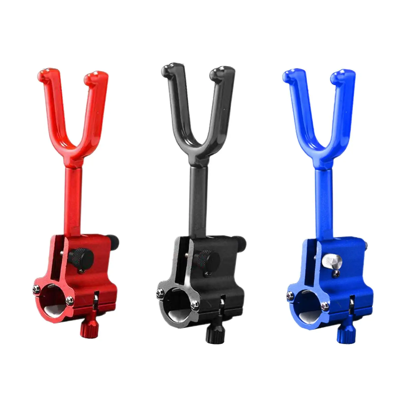 Fishing Rod Rack Clamp Flexible Fishing Tackle Non Slip Rear Bracket Pole Holder for Equipment Men Shore Outdoor