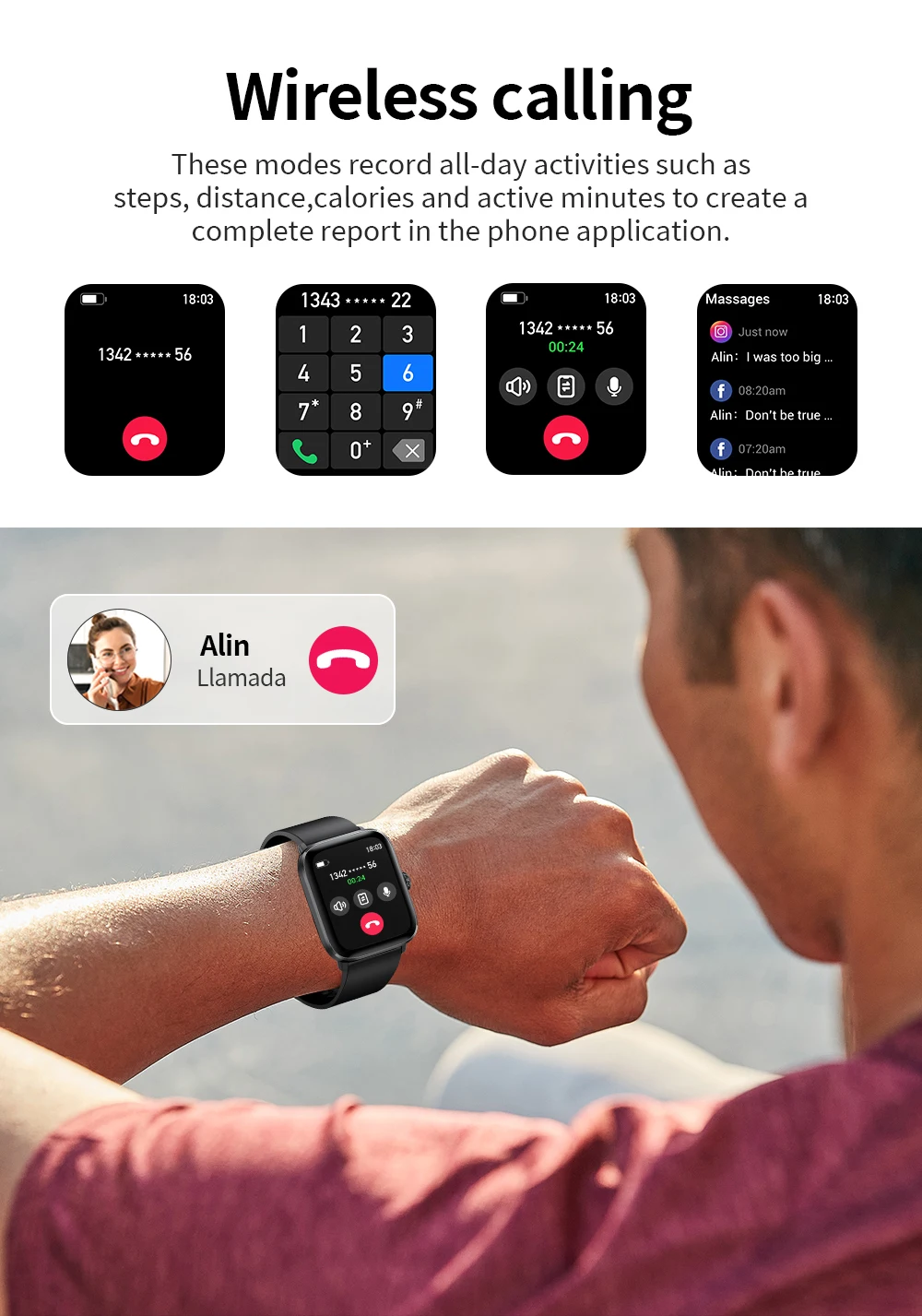 LIGE Women Smart Watch 1.83”Full Touch Screen Heart Rate Bracelet Sports Fitness Tracker Ladies Smartwatch For Android IOS +Gift